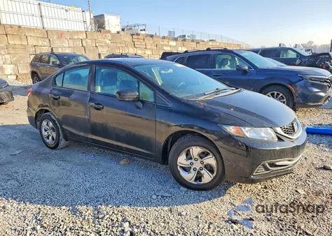 2015 Honda Civic Lx из США, поврежденный, VIN 19XFB2F54FE219997